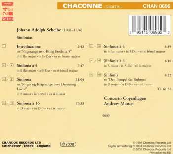 CD Concerto Copenhagen: Sinfonias