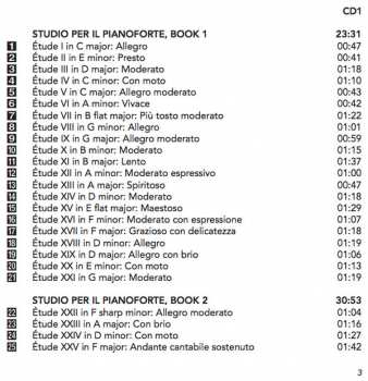 2CD Ferruccio Busoni: Piano Works (84 Études In 4 Books, Op. 50 / Eight Études After Cramer)