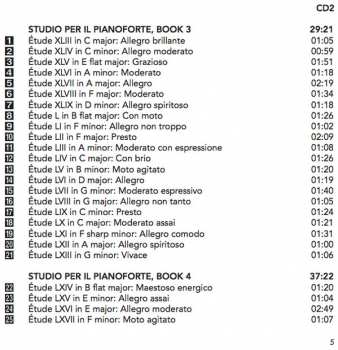 2CD Ferruccio Busoni: Piano Works (84 Études In 4 Books, Op. 50 / Eight Études After Cramer)