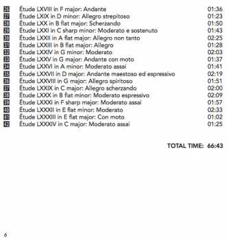 2CD Ferruccio Busoni: Piano Works (84 Études In 4 Books, Op. 50 / Eight Études After Cramer)