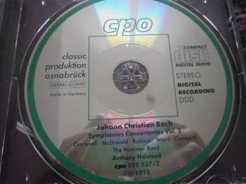 6CD/Set di cofanetti Johann Christian Bach: Complete Symphonies Concertantes