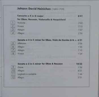 CD Johann David Heinichen: Concertos & Sonatas