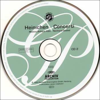 2CD Musica Antiqua Köln: Dresden Concerti