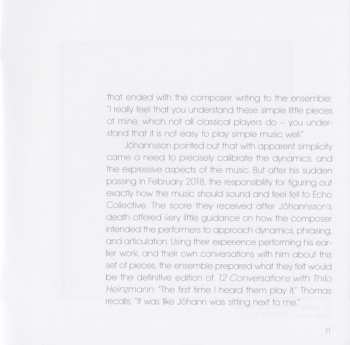 CD Echo Collective: 12 Conversations With Thilo Heinzmann