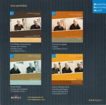 2CD/Set di cofanetti Andreas Staier: Sonatas (Fantasia And Fugue)