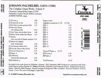 CD Johann Pachelbel: The Complete Organ Works, Volume 9