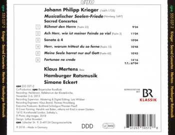 CD Klaus Mertens: Musicalischer Seelen-Friede (Sacred Concertos)