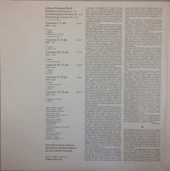 2LP Johann Sebastian Bach: 6 Brandenburg Concertos (2xLP)
