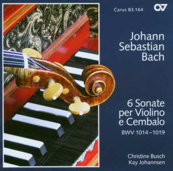 2CD Johann Sebastian Bach: 6 Sonate Per Violino E Cembalo