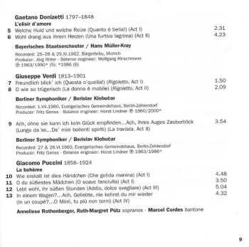 6CD/Set di cofanetti Johann Sebastian Bach: A Poet Among Tenors LTD