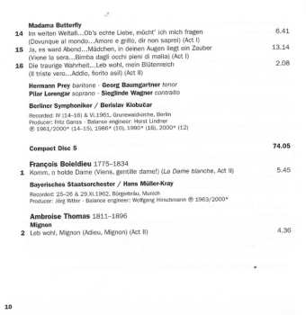 6CD/Set di cofanetti Johann Sebastian Bach: A Poet Among Tenors LTD