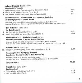 6CD/Set di cofanetti Johann Sebastian Bach: A Poet Among Tenors LTD