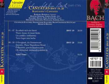 CD Johann Sebastian Bach: Cantatas BWV 19, 20 (Es Erhub Sich Ein Streit / O Ewigkeit, Du Donnerwort) Vol.6