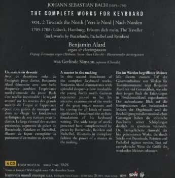 4CD/Set di cofanetti Johann Sebastian Bach: The Complete Works For Keyboard 2: Towards The North