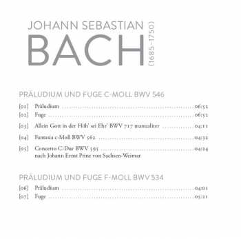 CD Johann Sebastian Bach: Berühmte Orgelwerke (Famous Organ Works)