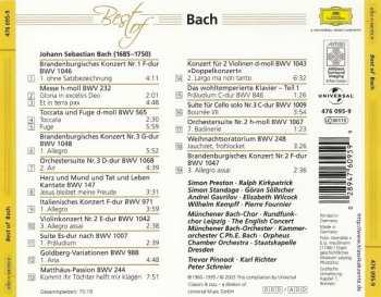 CD Johann Sebastian Bach: Best Of Bach