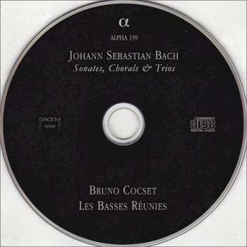 CD Johann Sebastian Bach: Sonates BWV 1027-1029, Chorals & Trios