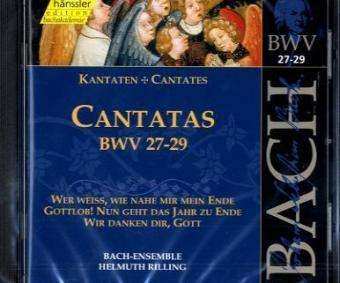 Album Johann Sebastian Bach: Cantatas 27 - 29
