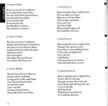 CD Johann Sebastian Bach: Cantatas BWV 100-102