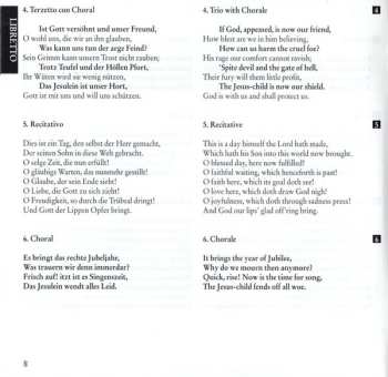 CD Johann Sebastian Bach: Cantatas BWV 122-125