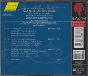 CD Johann Sebastian Bach: Cantatas BWV 130 - 132