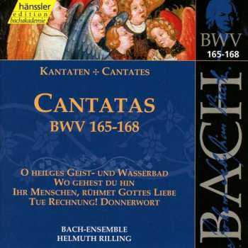 CD Johann Sebastian Bach: Cantatas BWV 165-168 Vol.50