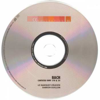 CD Johann Sebastian Bach: Cantatas BWV 170 & 35