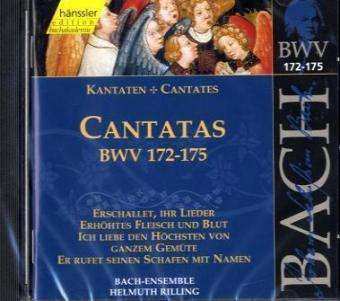 CD Johann Sebastian Bach: Cantatas BWV 172 - 175