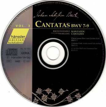 CD Johann Sebastian Bach: Cantatas BWV 7-9