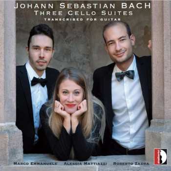 CD Johann Sebastian Bach: Cellosuiten Bwv 1007,1008,1010 Arrangiert Für Gitarre