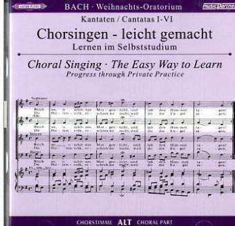 CD Johann Sebastian Bach: Chorsingen Leicht Gemacht: Bach, Weihnachtsoratorium Bwv 248