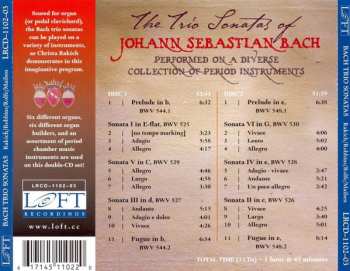 2CD Johann Sebastian Bach: The Trio Sonatas of Johann Sebastian Bach  