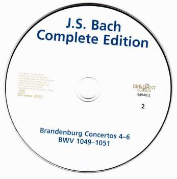 142CD/Set di cofanetti Johann Sebastian Bach: Complete Edition · Gesamtwerk · L'Œuvre Intégrale