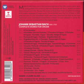 15CD/Set di cofanetti Johann Sebastian Bach: Complete Works For Organ