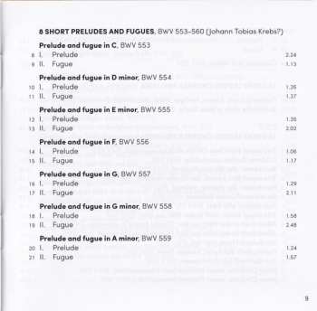 15CD/Set di cofanetti Johann Sebastian Bach: Complete Works For Organ