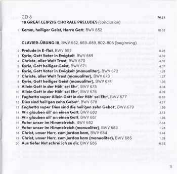 15CD/Set di cofanetti Johann Sebastian Bach: Complete Works For Organ