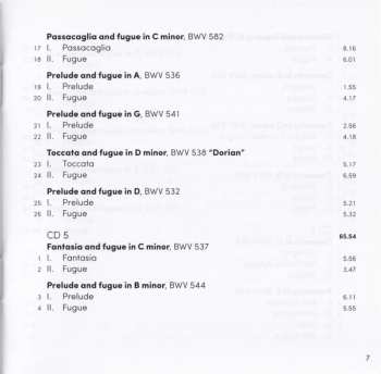 15CD/Set di cofanetti Johann Sebastian Bach: Complete Works For Organ