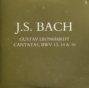 60CD/Set di cofanetti Johann Sebastian Bach: The Sacred Cantatas = Les Cantates Sacrées = Die Geistlichen Kantaten