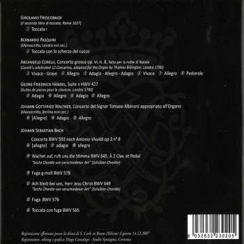 CD Johann Sebastian Bach: Concerto Alla Maniera Italiana