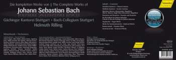 172CD/Set di cofanetti Johann Sebastian Bach: Die Kompletten Werke Von Johann Sebastian Bach (Edition Bachakademie)