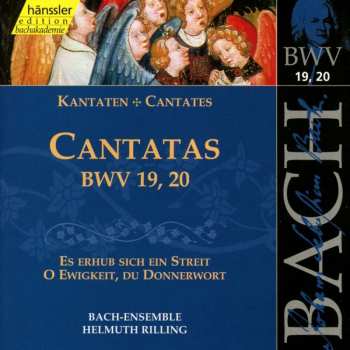 CD Johann Sebastian Bach: Cantatas BWV 19, 20 (Es Erhub Sich Ein Streit / O Ewigkeit, Du Donnerwort) Vol.6