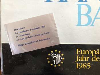 LP Johann Sebastian Bach: Europäisches Jahr Der Musik 1985
