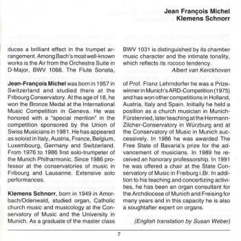 CD Johann Sebastian Bach: Glanzlichter Für Trompete Und Orgel Aus Der Basilika Ottobeuren