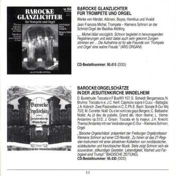 CD Johann Sebastian Bach: Glanzlichter Für Trompete Und Orgel Aus Der Basilika Ottobeuren