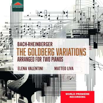CD Johann Sebastian Bach: Goldberg-variationen Bwv 988 Für 2 Klaviere
