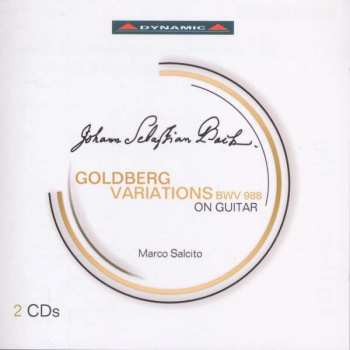 2CD Johann Sebastian Bach: Goldberg-variationen Bwv 988 Für Gitarre
