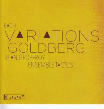CD Jean Geoffroy: Bach Variations Goldberg BWV 988