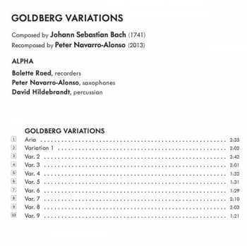 CD Johann Sebastian Bach: Goldberg Variations