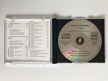 CD Johann Sebastian Bach: Goldberg Variations, Italian Concerto, Chromatic Fantasy And Fugue