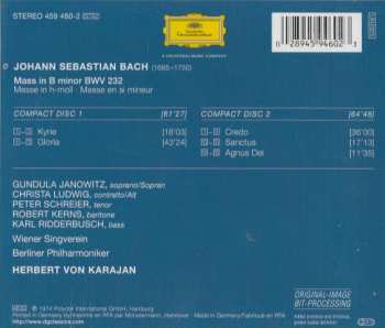2CD Johann Sebastian Bach: Mass In B Minor = Messe In H-moll